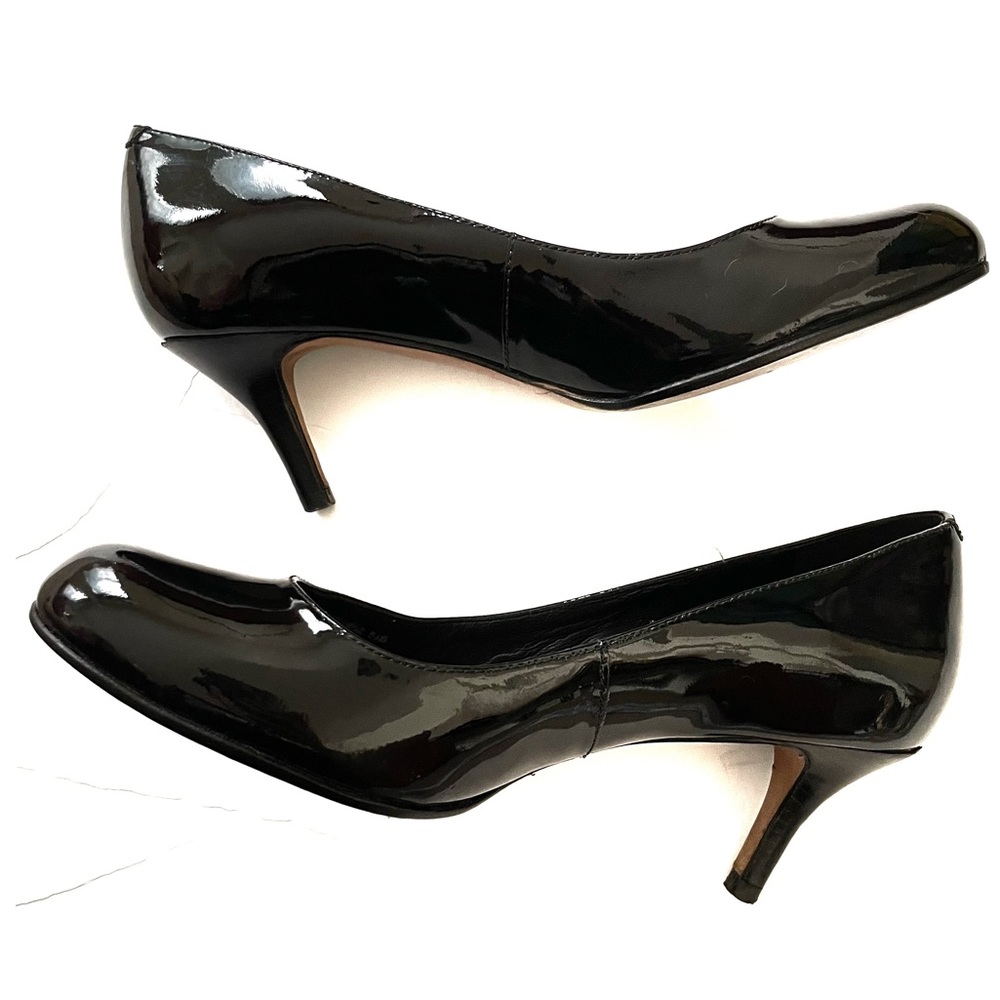 Cole Haan Patent Leather Heels Women’s Size 5.5 Black - Picture 6 of 9